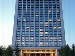 Large modern hotel building